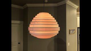 Maple Veneer Hanging Lamp