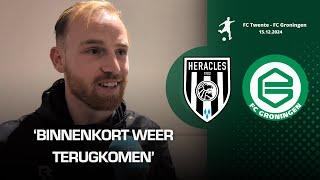 doelpuntenmaker Postema na gestaakte duel met Heracles