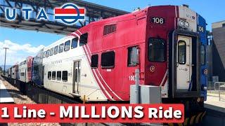 3 Million Riders a Year?! Exploring Utah's Frontrunner Train!