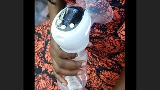 Dr. Annie Single Electric Breast Pump Operation Ghana