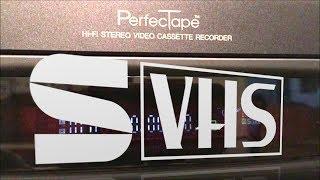 SVHS VCR Mitsubishi HS-U760 from 1996 with PerfecTape