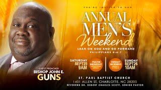 ANNUAL MEN'S DAY - Bishop John Guns- September 26, 2021