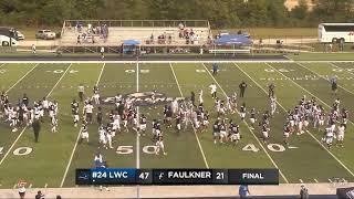 Faulkner vs. #24 Lindsey Wilson (Football)