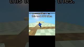 This Crazy Trickshot Took Way Too Long.. #shorts #meme #roblox