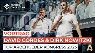 VLOG: David Cordes & Dirk Nowitzki auf dem TOP Arbeitgeberkongress 2023 (+ 3 Kunden getroffen!)