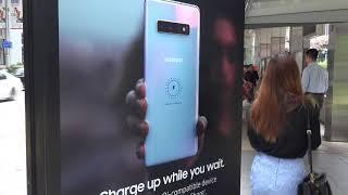 First out-of-home wireless charging stations with Samsung Electronics | JCDecaux Singapore