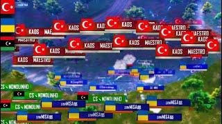 TÜRKLERDEN DUVAR TAKTİĞİ ! Libya ve Ukrayna Çaresiz kaldı. PUBG Mobile PMCC YARI FİNAL MAÇ8