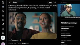 Samsung Vision AI TVs that come with real-time translation