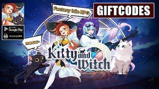 Kitty And Witch Gameplay & Gift Code - RPG Android