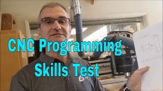 CNC Programming Skill Test with Link