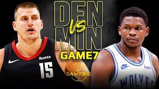 Denver Nuggets vs Minnesota Timberwolves Game 7 Full Highlights | 2024 WCSF | FreeDawkins