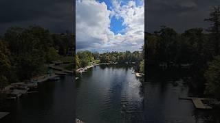 Chaffeys Locks #ontario #adventures #cataraquitrail #ebike #vitilan #fall #bridge #trailride #shorts