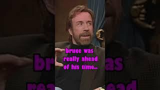 Chuck Norris Talks Bruce Lee Fight In Return Of The Dragon movie  #movie  #brucelee