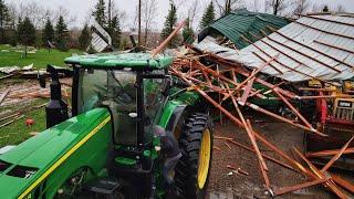 Major Storm Damage - TORNADO Hit Our Farm