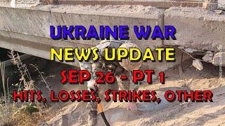 Ukraine War Update NEWS (20240926a): Pt 1 - Overnight & Other News