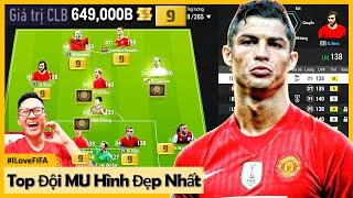 Khám Phá Top Đội Hình MU Đẹp Nhất FC Online 2024: 650.000 Tỷ GTĐH Với C. RONALDO WC +9