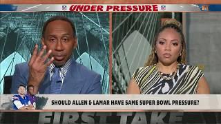 Stephen A. puts ALL THE PRESSURE on Lamar Jackson ️ 'WHERE IS HE IN THE POSTSEASON?' | First Take