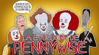 La evolución de Pennywise (Animada) (IT, Eso)