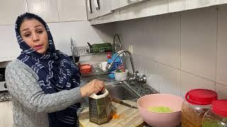 افطاری روز ششم و اماده نمودن یک غذای اسان و متنوع