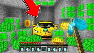 %100 YASAKLI PARA MADENİ BULUP MİLYARDER OLDUM - Minecraft