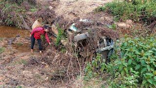 FOUND ALIVE! Abandoned Truck Discovered in Small Stream After Years