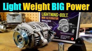 One Wire Alternator, 7lbs And Over 80 Amps At IDLE? | Proform Lightning Bolt Alternator |