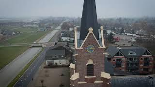 Rondje om de kerk | Berkel en Rodenrijs | Sneeuw | DJI Spark Drone