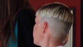 Most classy older womens Best Headshave Buzzcut Bald ideas /Half shaved undercut short nape bowl cut