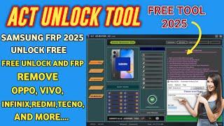 ACT Unlock Tool V6.0: Solusi Terbaik untuk Unlock Android Qualcomm & MediaTek! Free Unlock Tool 2025