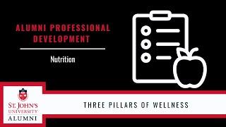 Three Pillars of Wellness: Nutrition