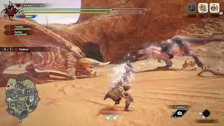 MH Rise - Diablos vs Anjanath (turf war)