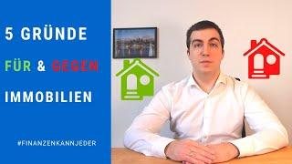 5 Gründe für & gegen Immobilien als Investition | Geld investieren | Immobilien | Altersvorsorge