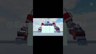 optimus prime when he have too much energon |Transformers animation #animation #transformers #roblox