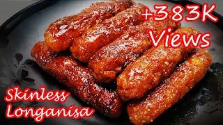 THE SECRET TO MAKE YUMMY AND JUICY SKINLESS LONGANISA | BUSINESS IDEA!!!