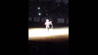 Trick roping at Fort Worth rodeo