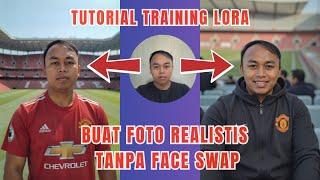 Free! Create Realistic Photos Without Face Swap With AI Free - LoRA Training Tutorial For Beginners