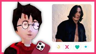 Harry Potter finds Snape on Tinder  (Compilation)