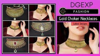 Choker Necklace Designs  Gold Kundan Necklaces with Price