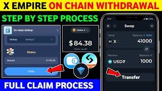 X empire on chain Airdrop withdrawal | x empire Tonkeeper,Telegram wallet, Bitget wallet withdrawal