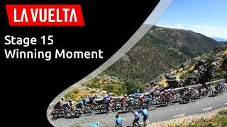 Stage 15 Winning Moment – La Vuelta 2022