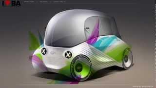 Vincent Montreuil Amsterdam Concept (EV city car)