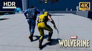 Marvels Wolverine Mutant Chase New Gameplay - 4KHDR