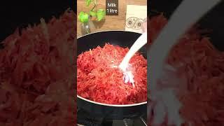 Famous Traditional Dessert | Gajrela |Winter special #shorts