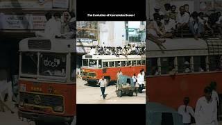 The Evolution of Karnataka Bus  #ksrtc #ksrtc_mass_entry #ksrtcphotography #aiediting