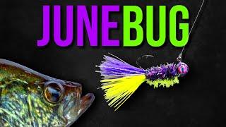 Tying a 2-Toned JUNEBUG Crappie Jig!