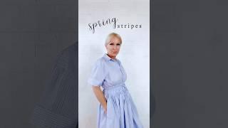 Spring Stripes Outfits #springfashion #fashion #classicstyle #styleover40 #ootd