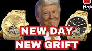 Trump For Sale! Trump Unveils Watch Line in Latest Grift with a HIdden Self Dealing Twist 9/27/24