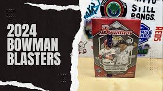 First Look 2024 Bowman Baseball Blasters - Auto & #'d Card Pulls