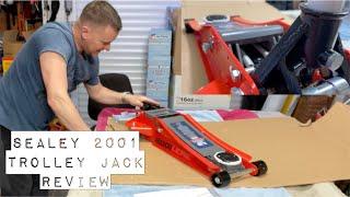 Sealey Trolly Jack 2001LERE vs Snap-on Professional Jack, Full Review & Test Low Entry Trolley Jack