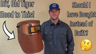 Making a Leather Welding Helmet